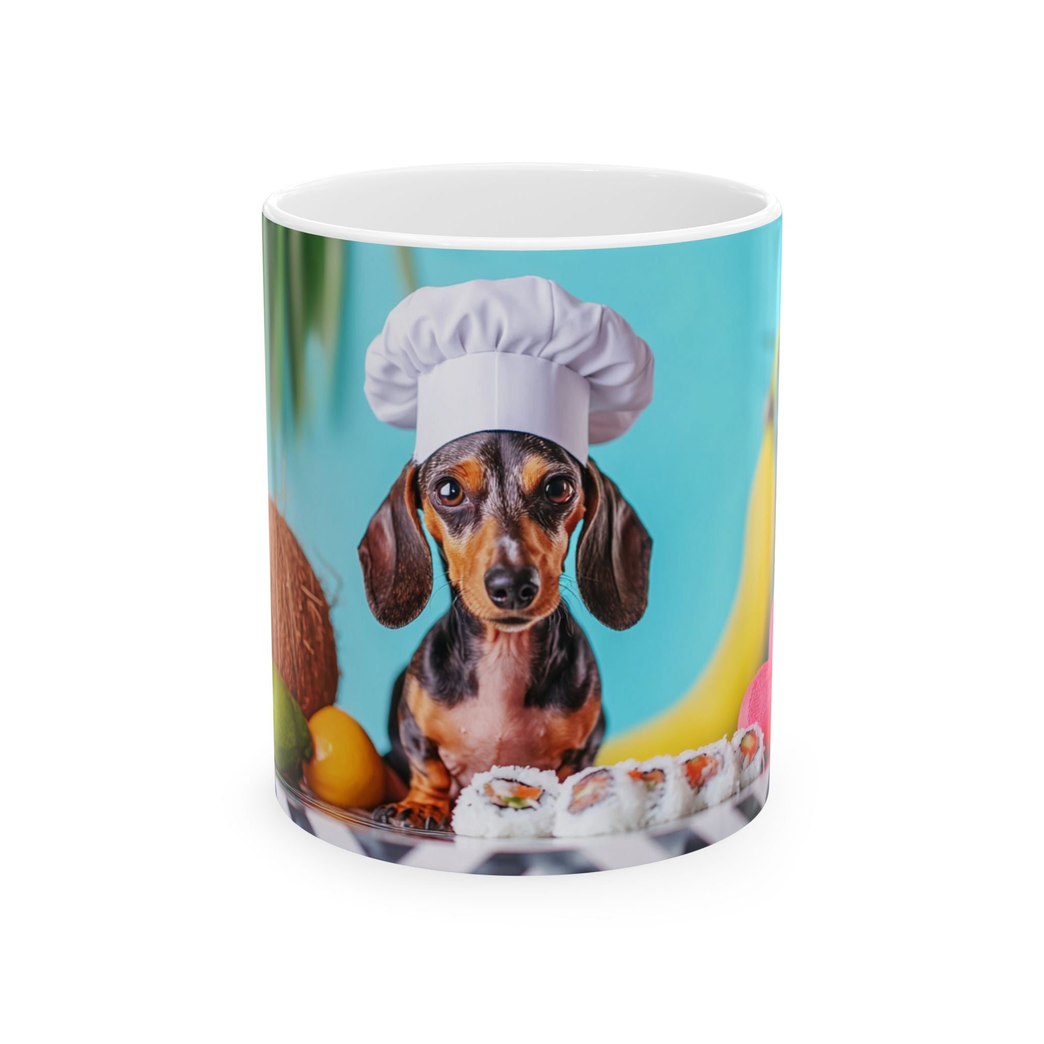 Minature Dachshund Personal Chef Dog Art