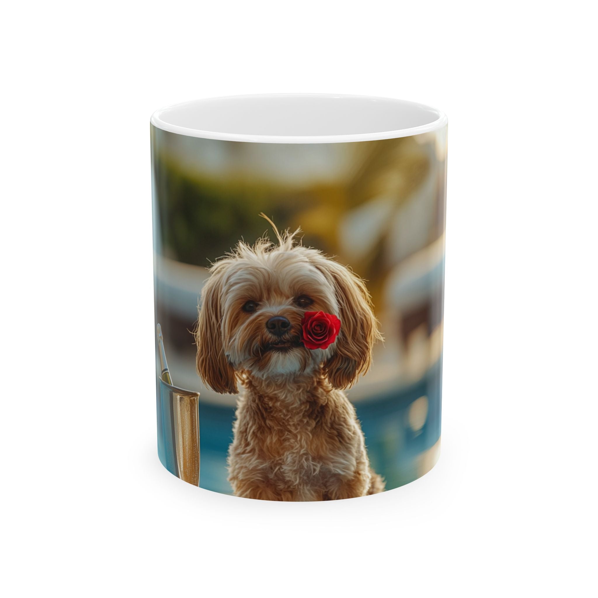 Havanese Havanese Rose Bud Dog Art