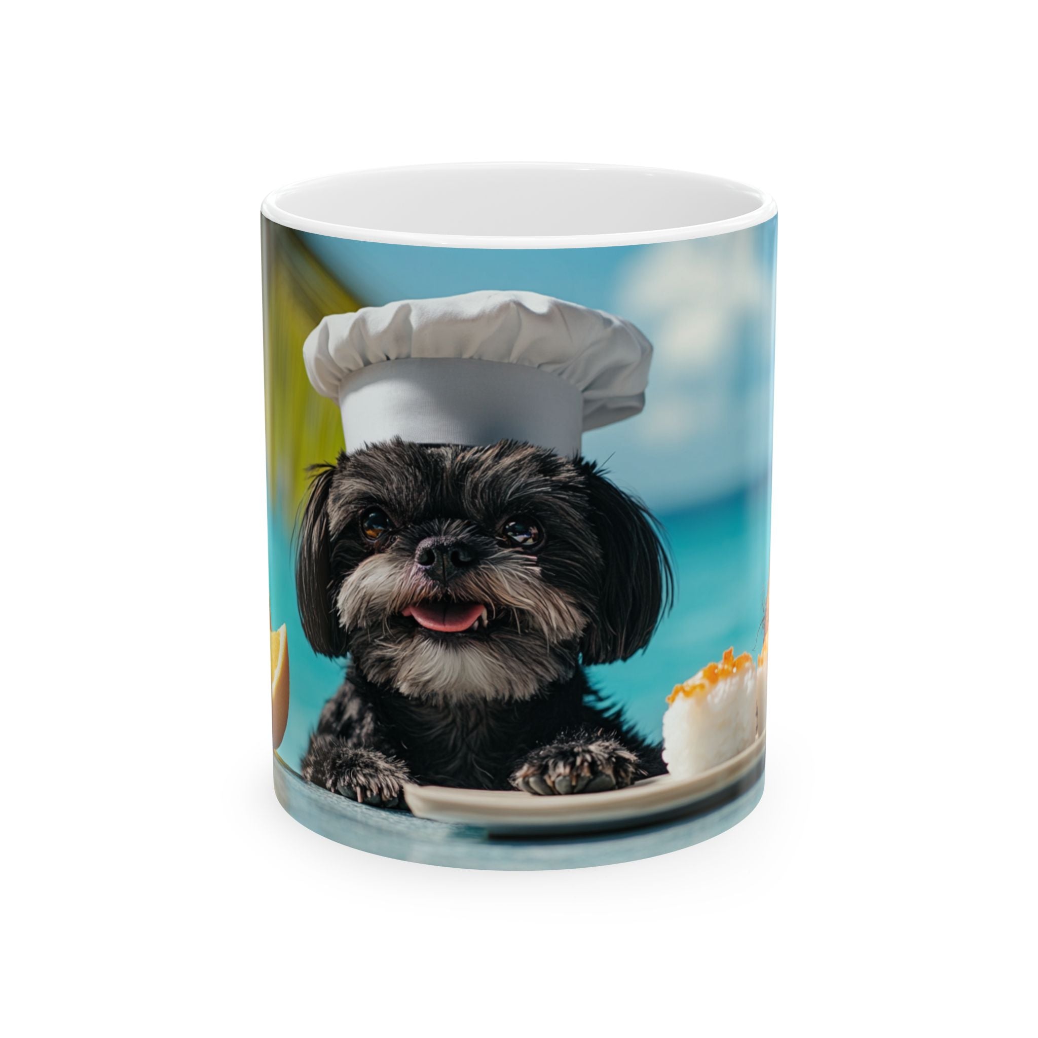 Shih Tzu Chef Slurps A Lot Dog Art