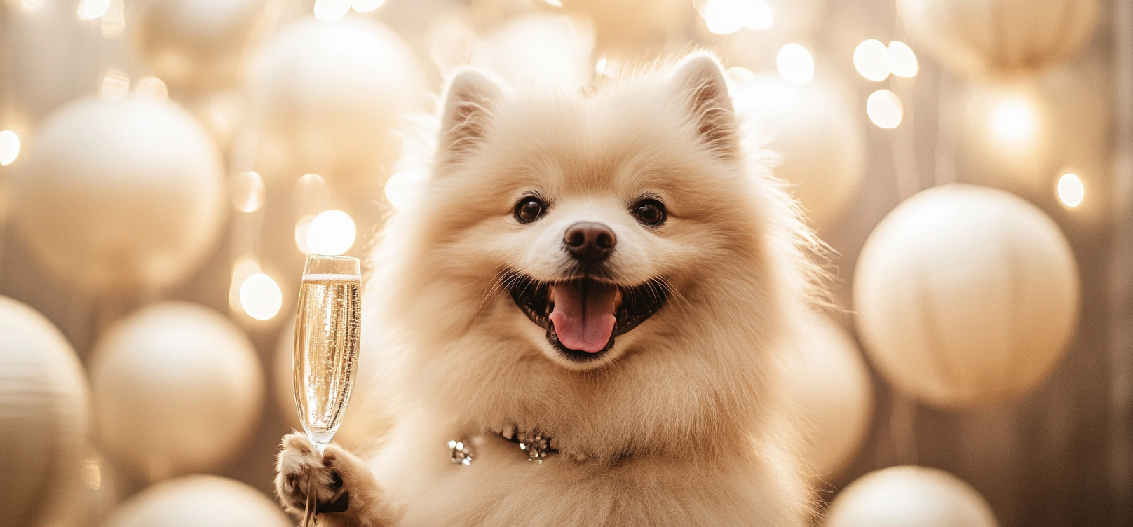 Pomeranian Happy Pomeranian Year Dog Art